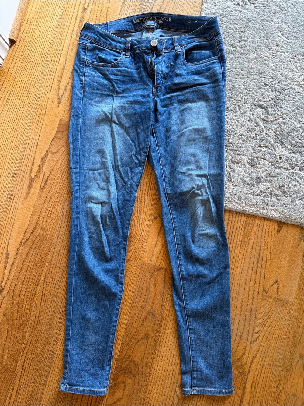 American Eagle Outfitters Blue Skinny Jeans - Women's